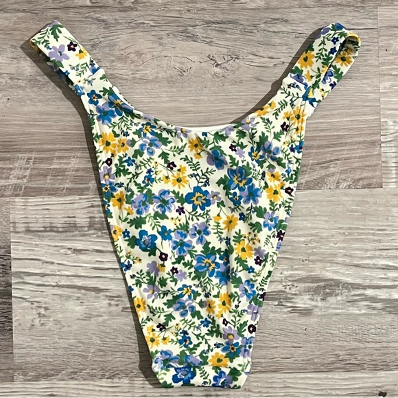 PacSun Floral Piper High Cut Bikini Bottom - Picture 11 of 12